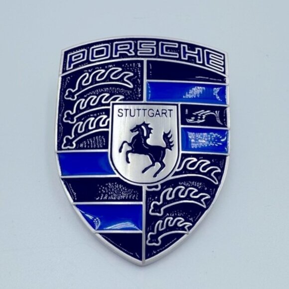 Other - NWT PORSCHE custom livery hood crest blue  livery custom let your car standout